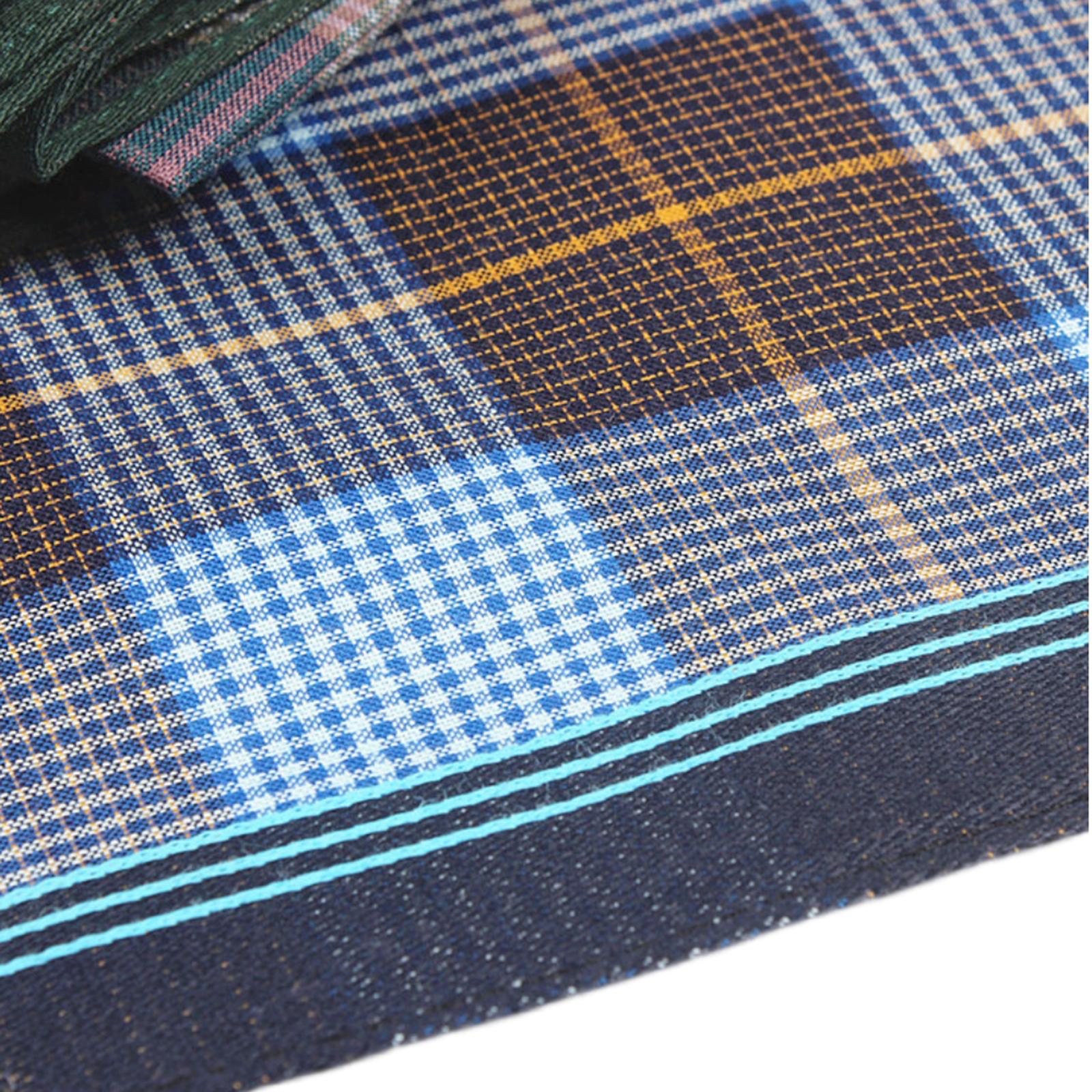 Handkerchief Cotton Men - Paquete de 6 pañuelos de algodón