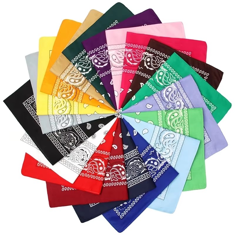 Handkerchief Cotton Men - 1/4 Uds. Bandana para el pelo