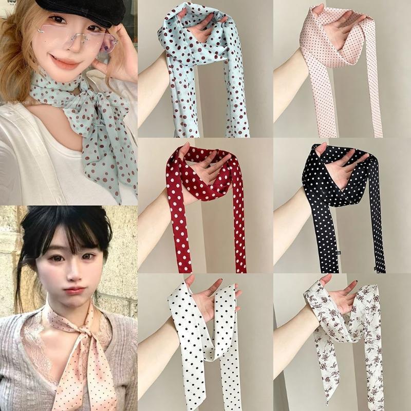 Silk Neck Scarf - Pañuelo de seda con estampado floral