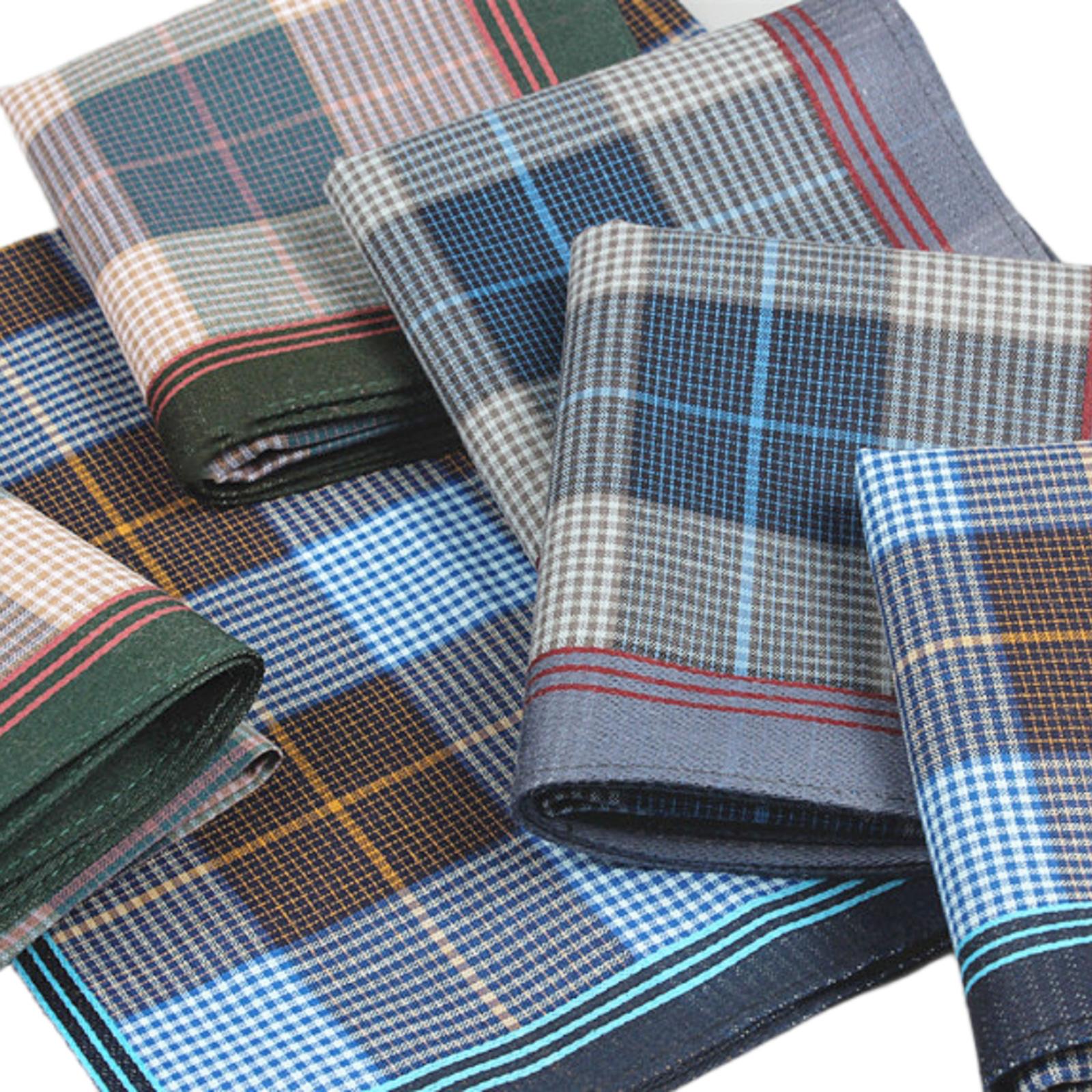 Paquete de 6 pañuelos de algod - Handkerchief Cotton Men reseña y precio