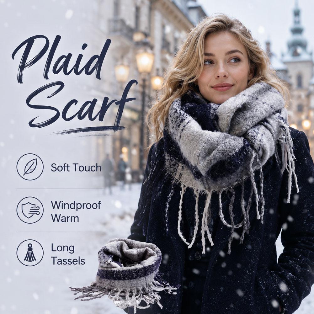 Bufanda gruesa y suave con bor - Pashmina Wrap Large reseña y precio
