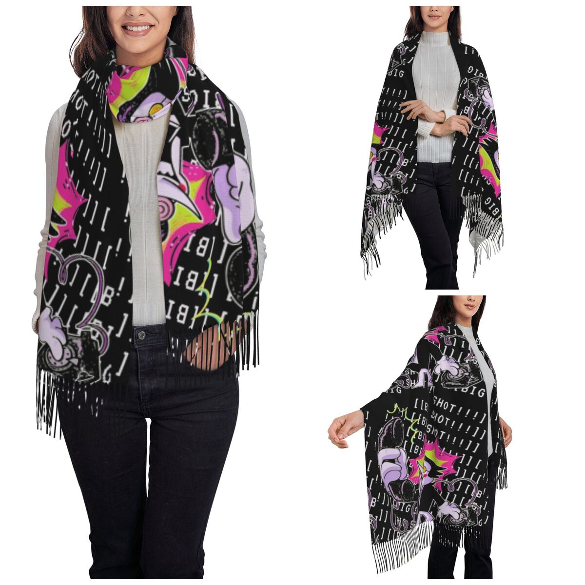 Deltarune Chal envolvente para - Pashmina Wrap Large reseña y precio